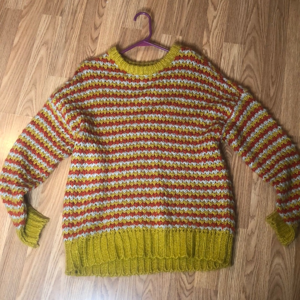 over sized sweater